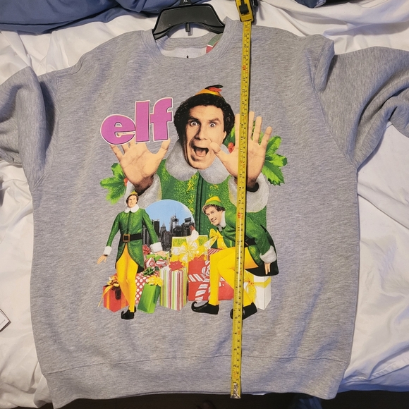 Elf Christmas sweatshirts,  ladies or men - Picture 6 of 7